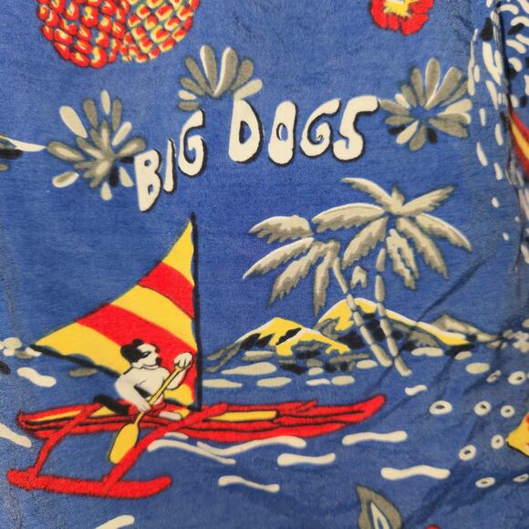 Big Dogs Men Small Swim Trunks Swimsuit Board Shorts Big Kahuna Vacation Beach - Picture 3 of 16
